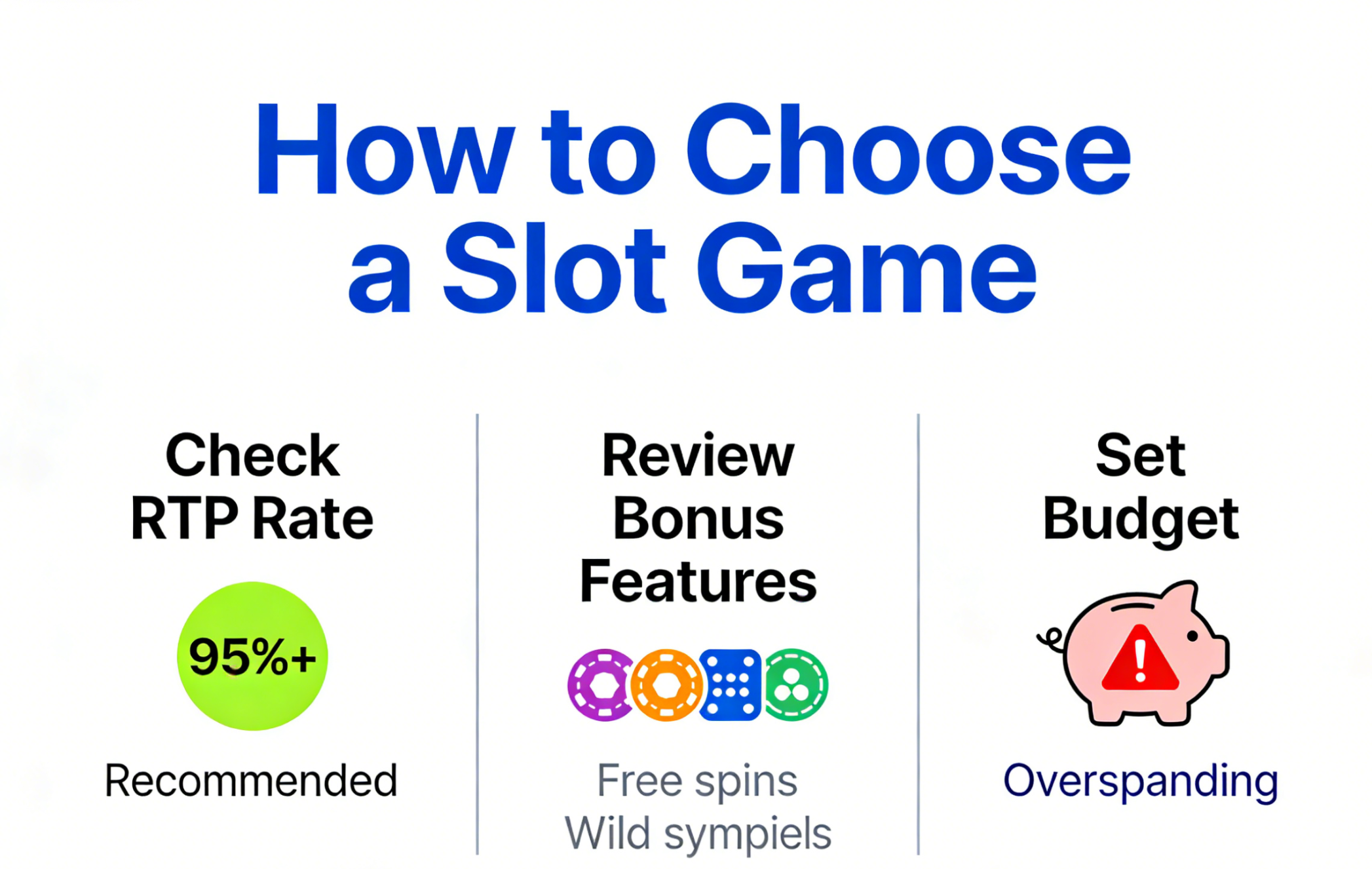 how to choose a slot game